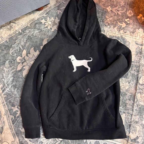 The Black Dog Classic Hooded Sweatshirt size 10-12